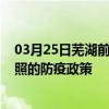 03月25日芜湖前往日照出行防疫政策查询-从芜湖出发到日照的防疫政策