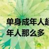 单身成年人超过2亿是什么情况 为什么单身成年人那么多