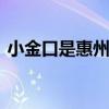 小金口是惠州哪个区 小金口属于惠州哪个区