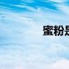蜜粉是什么 蜜粉是什么东西