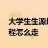 大学生生源地贷款流程 大学生生源地贷款流程怎么走