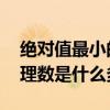 绝对值最小的有理数是什么 绝对值最小的有理数是什么多少 