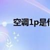 空调1p是什么意思 空调1p指的是什么