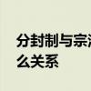 分封制与宗法制的关系 分封制与宗法制有什么关系