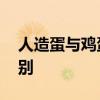 人造蛋与鸡蛋的区别 人造蛋与鸡蛋有什么区别