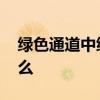 绿色通道中绿色的含义 绿色通道中绿色指什么