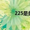 225是多少码 225一般是多少码
