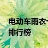 电动车雨衣十大品牌排行榜 电动车雨衣品牌排行榜
