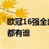 欧冠16强全部出炉是怎么回事 欧冠16强队伍都有谁