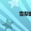 雪梨的功效与作用 雪梨图片
