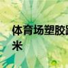 体育场塑胶跑道多少米 标准体育场跑道多少米