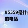 95559是什么银行的电话 95559是哪个银行的电话