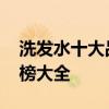 洗发水十大品牌排行榜 洗发水十大品牌排行榜大全