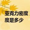 亚克力密度 亚克力密度一般为多少 亚克力密度是多少
