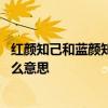 红颜知己和蓝颜知己的区别 红颜知己和蓝颜知己的区别是什么意思 