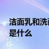 洁面乳和洗面奶区别 洁面乳和洗面奶的区别是什么