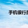手机银行是什么 手机银行是什么东西