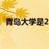 青岛大学是211还是985 青岛大学是211吗