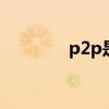 p2p是什么意思 什么是P2P