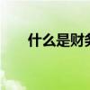 什么是财务通则 到底什么是财务通则