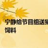 宁静给节目组送猪饲料是怎么回事 宁静为什么给节目组送猪饲料