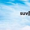 suv是什么车 suv是哪种车