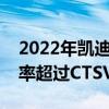 2022年凯迪拉克CT5V黑翼岩石增压V8的功率超过CTSV