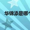 华锦添是哪个的品牌 华锦添是什么的品牌