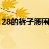 28的裤子腰围是多少 裤子腰围28码多少厘米