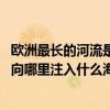 欧洲最长的河流是什么注入什么 欧洲最长的河是什么河它流向哪里注入什么海洋