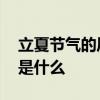 立夏节气的风俗活动有哪些 立夏的节气风俗是什么