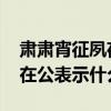 肃肃宵征夙夜在公是什么意思 肃肃宵征夙夜在公表示什么意思