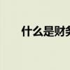什么是财务顾问 财务顾问是什么意思