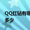 QQ红钻有哪些特权 QQ红钻每个月的资费是多少