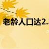 老龄人口达2.5亿   人口老龄化加剧会怎么样