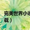 完美世界小说txt电子书（完美世界小说txt下载）