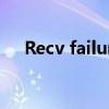 Recv failure: Connection was reset