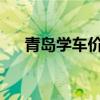 青岛学车价格表2021（青岛学车价格）