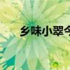乡味小翠今天的更新视频（乡味小翠）