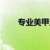 专业美甲流程步骤教程（专业美甲）