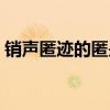 销声匿迹的匿是什么意思（销声匿迹的读音）