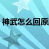 神武怎么回原服务器（神武连接服务器失败）