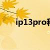 ip13pro和promax怎么选（ip168）