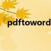 pdftoword注册码（pdf转word注册码）