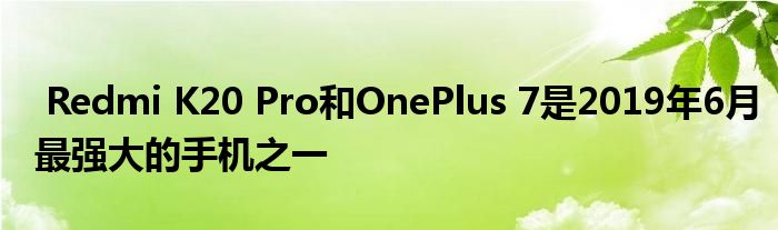 强大手机RedmiProOnePlus