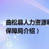 曲松县人力资源和社会保障局（关于曲松县人力资源和社会保障局介绍）