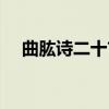 曲肱诗二十首（关于曲肱诗二十首介绍）
