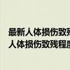 最新人体损伤致残程度分级标准详解与适用指南（关于最新人体损伤致残程度分级标准详解与适用指南介绍）