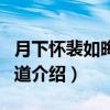 月下怀裴如晦宋中道（关于月下怀裴如晦宋中道介绍）