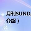 月刊SUNDAY GX（关于月刊SUNDAY GX介绍）